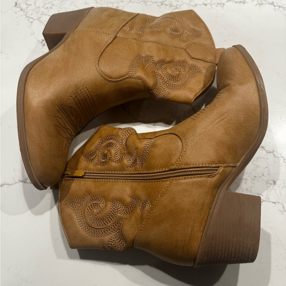 Stylish Tan Ankle Boots for Women
